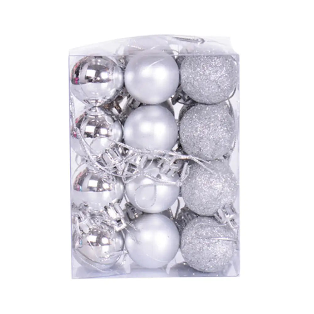 24pcs/Box Christmas Ball Decoration