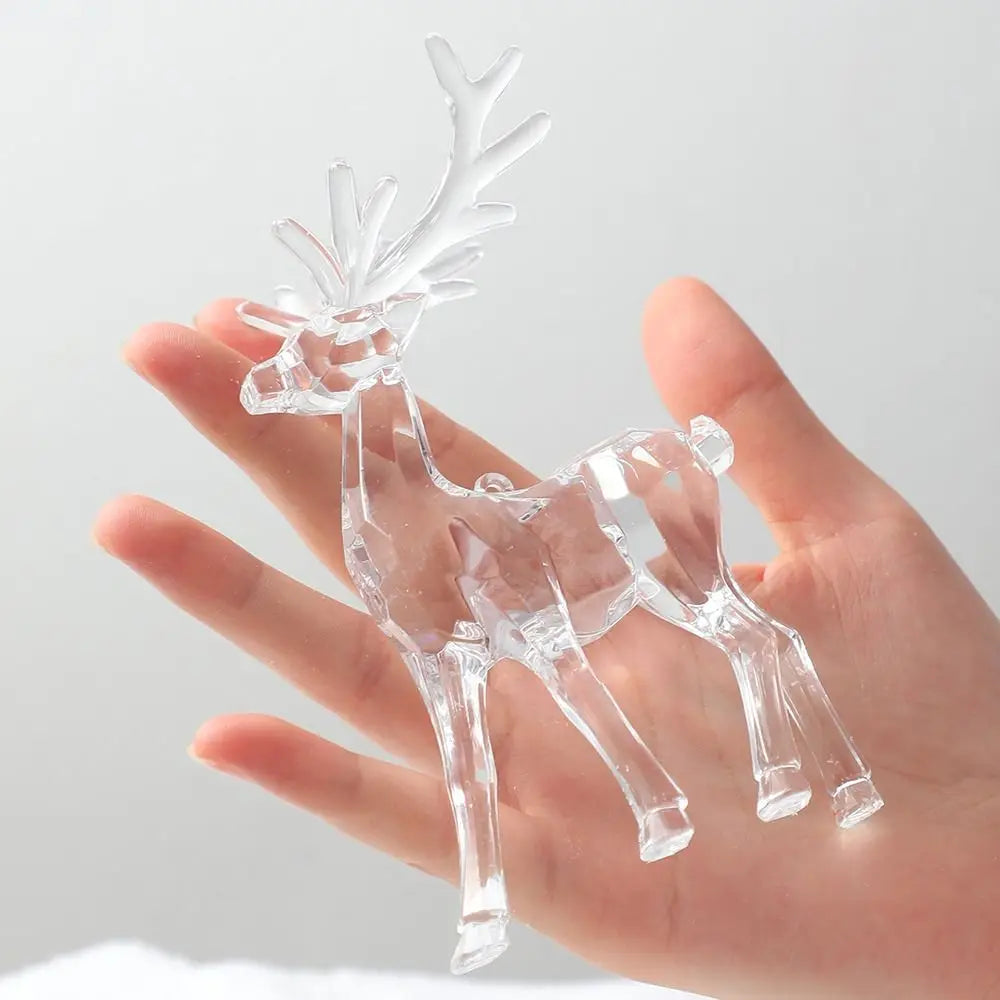 Acrylic Christmas Reindeer Decor