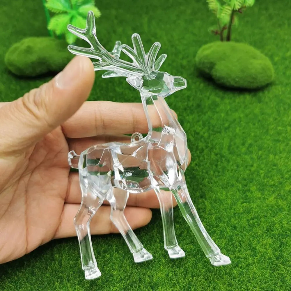 Acrylic Christmas Reindeer Decor