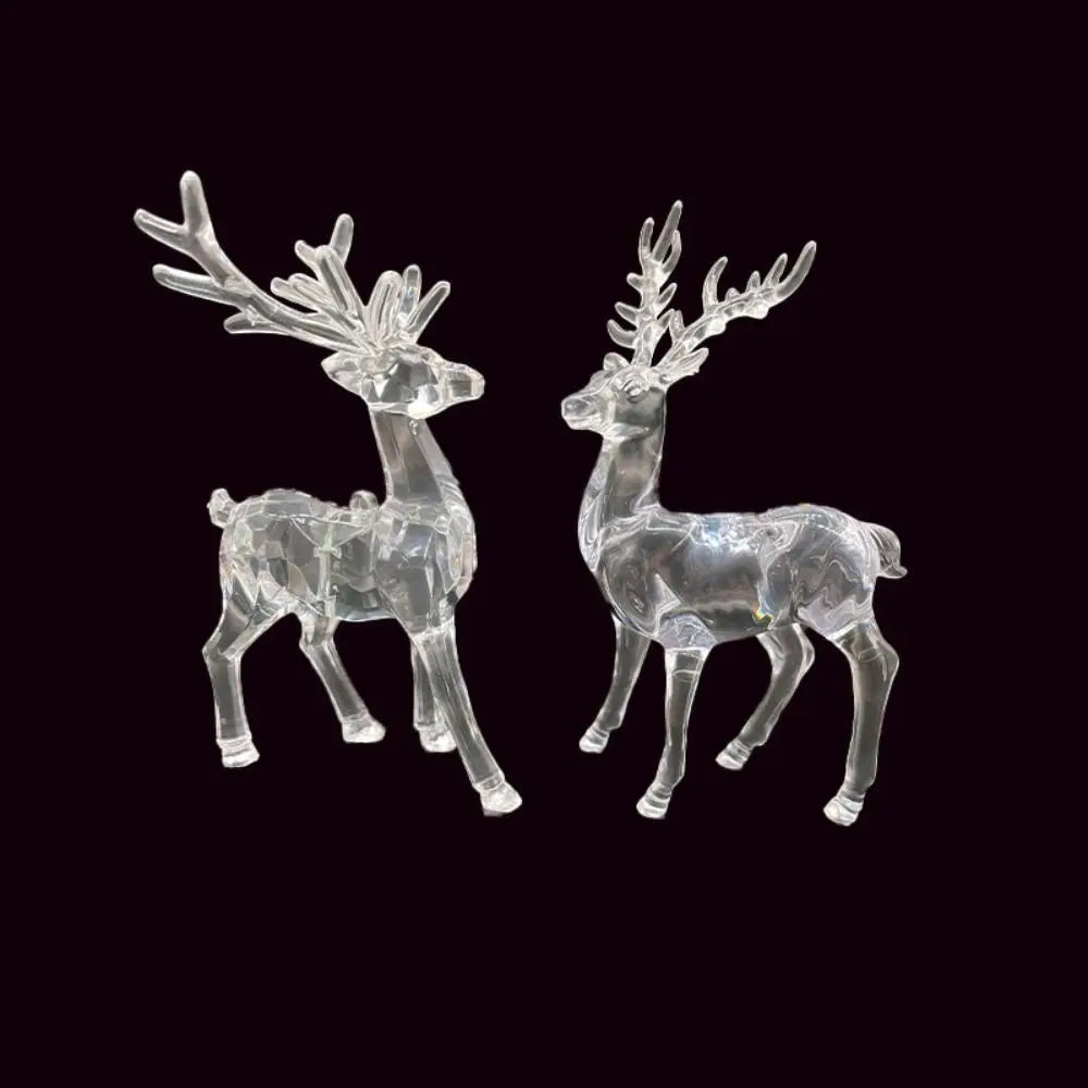 Acrylic Christmas Reindeer Decor