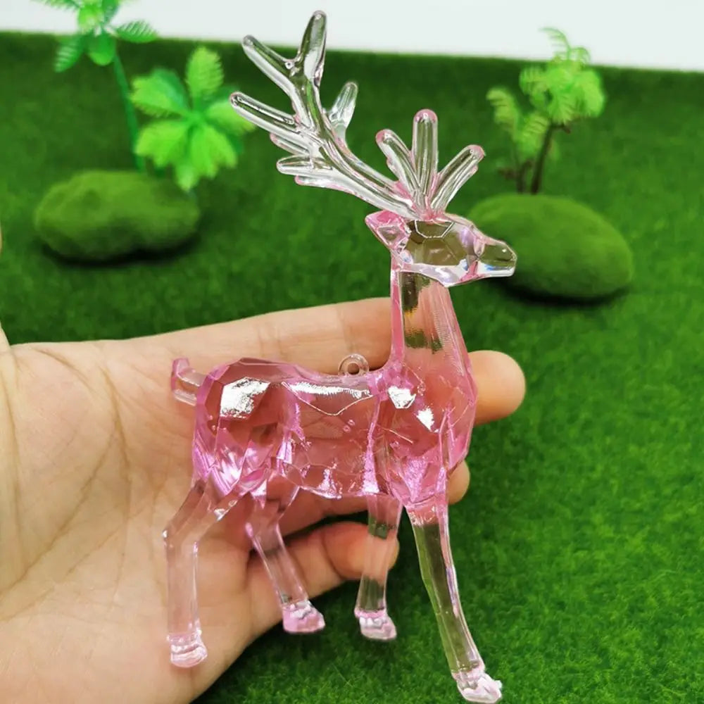 Acrylic Christmas Reindeer Decor