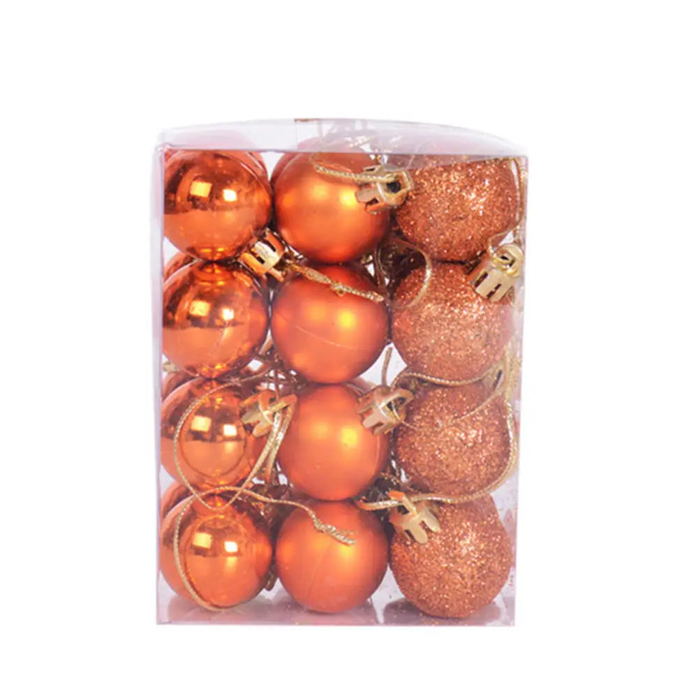 24pcs/Box Christmas Ball Decoration