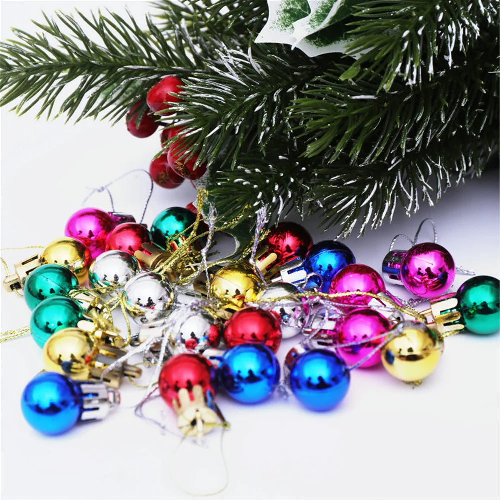 24pcs/Box Christmas Ball Decoration