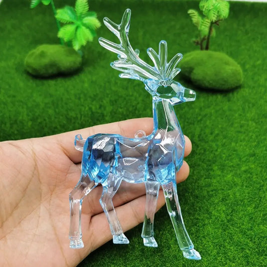 Acrylic Christmas Reindeer Decor