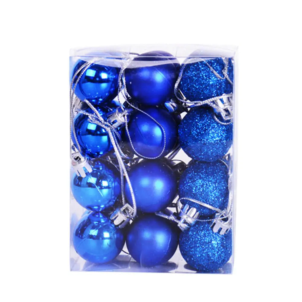 24pcs/Box Christmas Ball Decoration