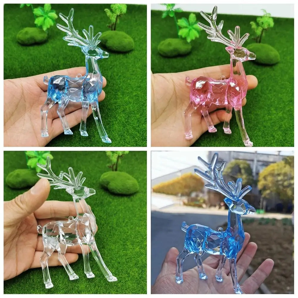 Acrylic Christmas Reindeer Decor