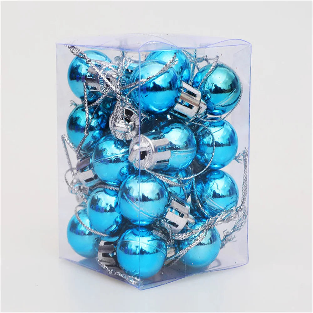 24pcs/Box Christmas Ball Decoration